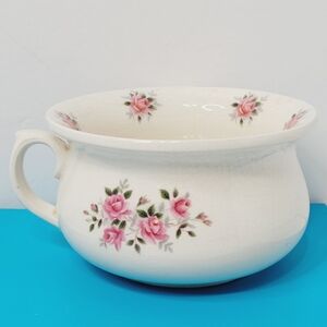 Antique Floral Chamber Pot Price and Kensington England